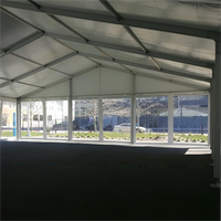 10x20m 10x25m chapiteau tente extérieure gonflable bar Camping accessoires tentes de mariage pour 200 personnes chaises d'église