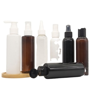 Eco-friendly Transparent PET Plastic Spray Pump Cosmetic Bottle Nozzle with Plastic Lid <b>for</b> Skin Care Serum and <b>Face</b> Mask - Product Image 5