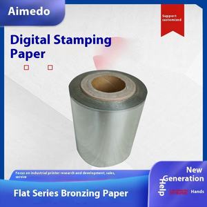 Gold Stamping PET <b>Paper</b> for Heat Transfer Electrochemical Aluminum in Gold Black Blue <b>Red</b> for Glass Plastic Application - Product Image 2