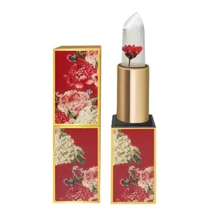 Aliexpress Hot Selling New Fashion Cosmetics Rouge à lèvres à fleurs sèches ne se décolore pas Rouge à lèvres antiadhésif