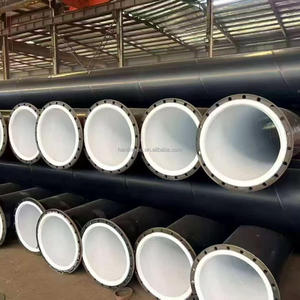 ท่อเหล็กเคลือบพลาสติกป้องกันการกัดกร่อน DN300 SCH40 ASTM PE100 สำหรับโรงงานเคมีจากอินโดนีเซีย - Product Image 1