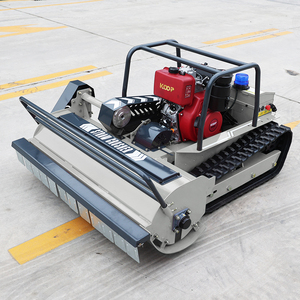Livraison gratuite, faible consommation de carburant, tondeuse à gazon industrielle télécommandée 4 temps, construction durable, mini tondeuse robot - Product Image 6