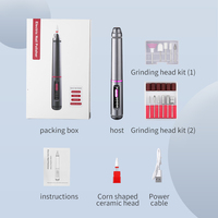 Nouvelle perceuse à ongles sans fil professionnelle Vantrend Beauty 2025, forme stylo en aluminium, 15000 tr/min, faible MOQ, puissante
