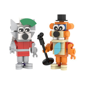 MOC1654 <span class=keywords><strong>FNAF</strong></span> Five Nights at Freddy's, Set de Construcción de Bloques de Monstruos Divertidos, Set de Juego, Figura de Acción, Modelo de Juguete - Product Image 6