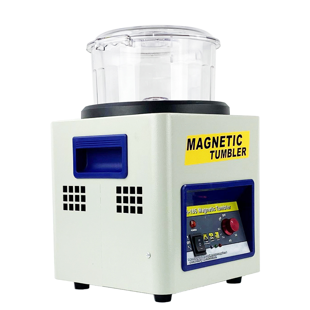 JH-185 Magnetic Polishing Machine for Jewelry Deburring - 2000rpm