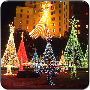 Árbol <span class=keywords><strong>de</strong></span> Luces LED Gigante Programable, Inteligente, con Cambio <span class=keywords><strong>de</strong></span> Color, IP65, para Decoración Navideña <span class=keywords><strong>de</strong></span> Paisajes, Material <span class=keywords><strong>de</strong></span> PVC - Product Image 4