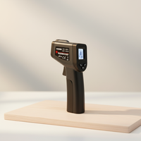 Thermomètre infrarouge numérique laser DT8550DH -50~550°C, pistolet de mesure haute température pour cuisine, barbecue, viande et huile, prix usine