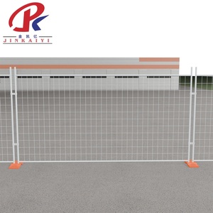 Sắt hàng rào tạm thời tấm thân thiện với môi trường hàng rào an ninh bền với cổng đường lái xe công nghiệp sử dụng chiều cao 6ft - Product Image 2