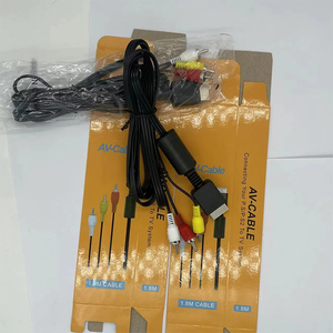Cable de Video PS2AV/<span class=keywords><strong>PS2</strong></span> para Conectar tu Consola a la Televisión, Cable de Audio <span class=keywords><strong>AV</strong></span>, Cable Triple PS2RGB de 1.8M - Product Image 1