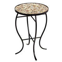 Vente en gros de tables basses personnalisées ensemble de meubles de salon pour canapé d'appoint nordique rond moderne en métal de luxe