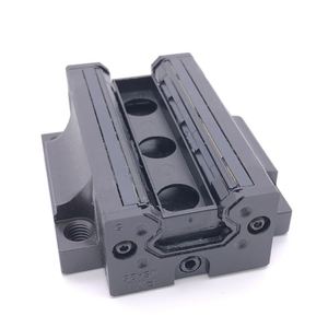 45 #   Kit de rail linéaire en aluminium avec axe en acier, roulement linéaire GCr15 et structure de glissière à bloc coulissant en aluminium - Product Image 2