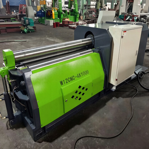 Cintreuse hydraulique CNC à 4 rouleaux W12-16x2000 pour tôles de 2000 mm et 16 mm, idéale pour les châssis de camions-citernes et semi-remorques routiers - Product Image 1