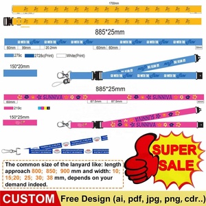 สายคล้องคอโพลีเอสเตอร์พิมพ์ลายพร้อมโลโก้ - Product Image 2