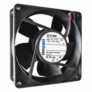 Ventilateur axial ebm-papst 5214NN 24V DC 127mm, ventilateur de refroidissement industriel à haut débit d'air - Product Image 1