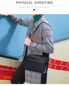 Baellerry Herren Jugend Horizontale Version Rucksack Tasche Hochwertige Pu Brusttasche Herren Sport Schulter Umhängetasche - Product Image 6