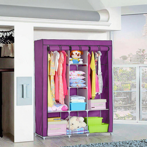 DIY Convertible <b>Foldable</b> Extendable Fabric Storage Cubes Set -Armoire - Product Image 3