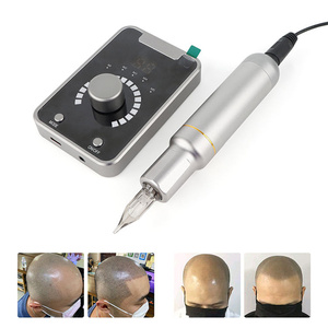 Kit de machine à tatouer à micropigmentation SMP puissant réglable accessoires de maquillage permanents de <span class=keywords><strong>tatouage</strong></span> de cuir chevelu numérique de marque privée - Product Image 4