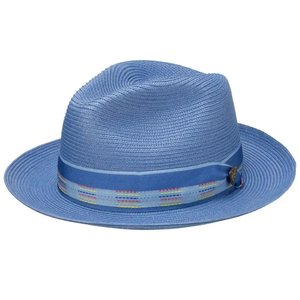Unisex Toquilla Panama <b>Hat</b> Wide Brim Straw <b>Hat</b> with Black Ribbon <b>Band</b> Beach Outdoor Use Adult Size - Product Image 2
