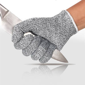 Guantes de seguridad para el trabajo, protección contra cortes, HPPE nivel 5, alta calidad, certificado <span class=keywords><strong>CE</strong></span> EN venta - Product Image 4