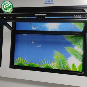 Hong Kong Manufacturers Aluminium Bi Fold <b>Window</b> Profile Fold Up Glass <b>Windows</b> Best Selling - Product Image 1
