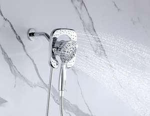 Amazons Best Selling OEM ODM Luxury <strong>Chrome</strong> Magnetic Combo Set Shower Head Set with Magnetic Holder - Product Image 4