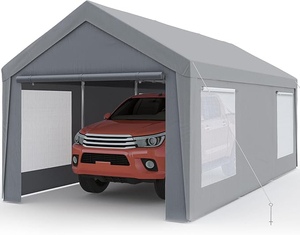 Structure de renfort en acier galvanisé pour tente de voiture, auvent marin, garage extérieur, mur déroulable, fenêtre de ventilation latérale - Product Image 1