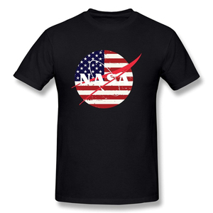 Wholesale Custom <strong>Tshirt</strong> Printing <strong>Nasa</strong> Logo T Shirt Designer Bulk Men <strong>Tshirts</strong> 100% Cotton <strong>Tshirt</strong> Tee - Product Image 5