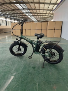 Vélo électrique pliable de haute qualité <span class=keywords><strong>Aimos</strong></span> Factory, 48V 500W, 7 vitesses, pneus larges, vélo électrique pliable pour adultes - Product Image 2