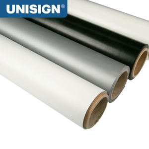 ม้วนแบนเนอร์ PVC หน้าเรียบ 440 กรัม กว้าง 3.2 เมตร สำหรับงานพิมพ์โฆษณาภายนอกอาคาร วัสดุโปสเตอร์แบบมันเงาและด้าน - Product Image 2