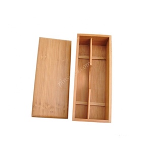 Customized Bamboo Lunch Box Food Storage Set Classic OEM Technics Logo Bulk Style Time Packing Baking Shock Color Support