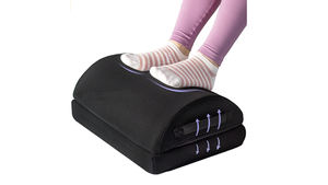 Repose-pieds ergonomique en mousse à mémoire de forme à hauteur réglable pour le bureau - Product Image 6