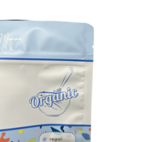 Sachet refermable mat imprimé en héliogravure personnalisé, de qualité alimentaire, étanche, pour farine, bicarbonate de soude, pain, gâteau et produits de boulangerie