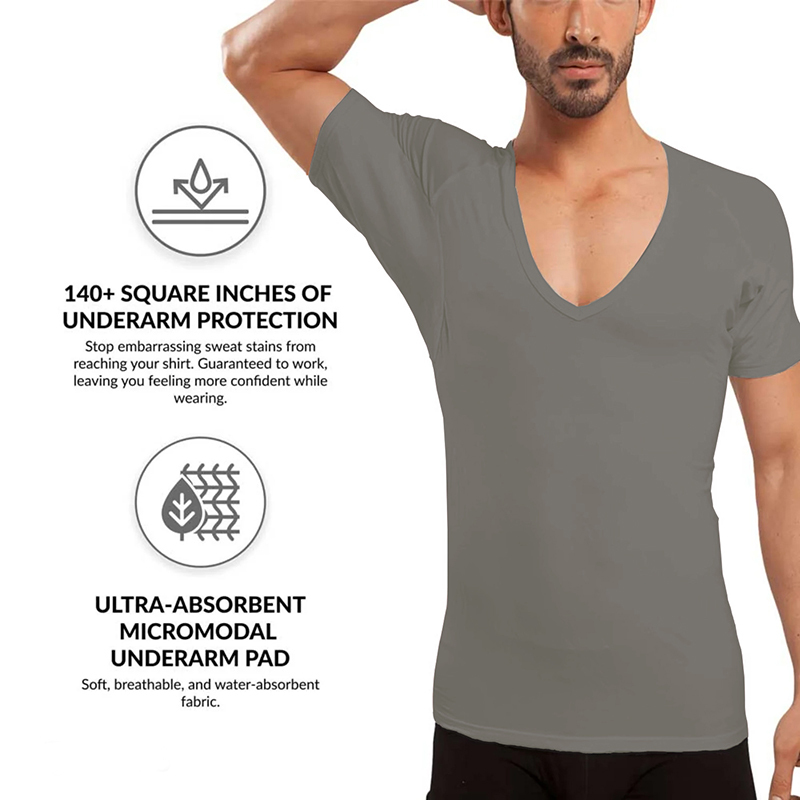Homme Deeper V gris