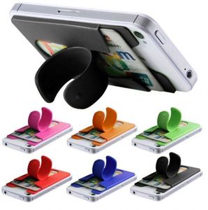 Customizable Logo Design Free Samples Portable Silicone Slap <b>Card</b> <b>Holder</b> New Invention Product - Product Image 2