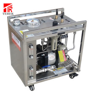 480Mpa Hydrauliköl-Flüssigkeits verstärker pumpe Druck behälter prüfung - Product Image 1