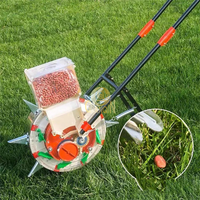 Semoir manuel à pousser pour jardin, machine à planter pour soja, arachides, maïs, coton, soja