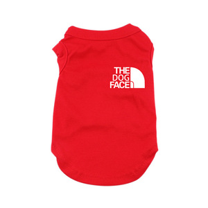 Chaleco de Algodón de Color Sólido QX con Diseño de Cara de Perro, Ropa de Verano para Mascotas con Camisetas Cómodas para Perros - Product Image 5