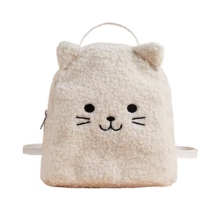 Promotional Customized LOGO Children's Plush Backpack School Bag <strong>Handbag</strong> Travel Small <strong>Rucksack</strong> Portable - Product Image 3