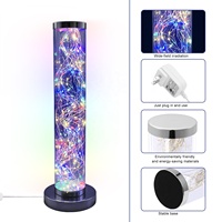 Lampe intelligente en gros, guirlande lumineuse RGB pour intérieur, décoration de fête, lampe de table, lampe tubulaire à changement de couleur