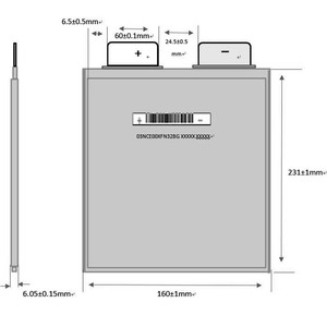 Faras พลังงาน3.7โวลต์กระเป๋าเซลล์32ah 50ah 58Ah 73Ah 76Ah Nmc ลิเธียมไอออนโพลิเมอร์แบตเตอรี่สำหรับใบไม้ EV รถ - Product Image 3