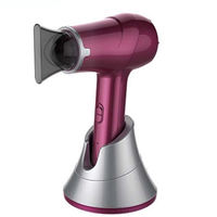 Sèche-cheveux à faible bruit, puissant, professionnel, salon, maison, fabricant, brosse personnalisée, sans fil, rechargeable à grande vitesse, support en une étape