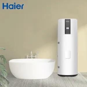 R290 Full Inverter Wifi Control Haier Supplier Air Source Heat Pump Storage Tank Hot Water Heater For House