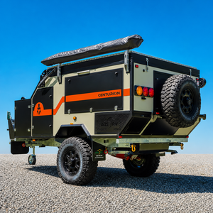 Nouvelle conception de caravane tout-terrain avec toit relevable, suspension indépendante, caravane <span class=keywords><strong>l</strong></span>égère de luxe pour expéditions 4x4 - Product Image 1