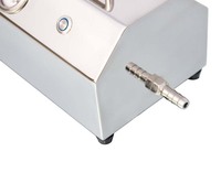 Pompe à vide sans huile 30W en acier inoxydable 304, pompe de filtration de laboratoire à membrane, drainage direct pour tests microbiens en laboratoire