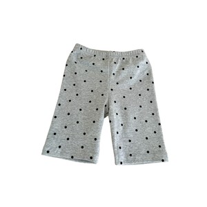 Tongxingyuan <b>Girls</b> Summer Stretch <b>Cycling</b> <b>Shorts</b> Gray Off White Leopard Print Dots Cotton Childrens Pants - Product Image 5