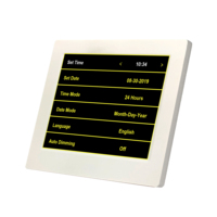 2020New Desain Mudah Untuk Membaca 7.5 inch Demensia Kalender Digital Alarm Hari Jam Untuk Orang Tua Senior berbicara jam meja
