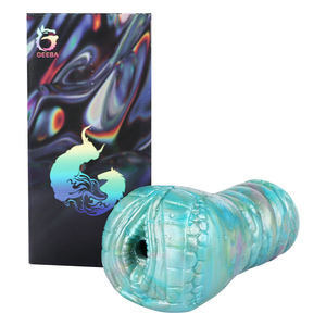 GEEBA New Silikon Tier Männlich Flugzeug Cup Penis Prostata Massage gerät Fantasy <span class=keywords><strong>Sexy</strong></span> Spielzeug Für Mann Masturbation Sex Shop Erwachsene 18 - Product Image 5
