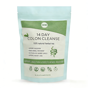 OEM Sachets de thé détoxifiant pour le nettoyage du côlon et la perte de poids en 14 jours - 100% naturel, biologique, à base de plantes, soutient la digestion, stimule l'énergie - Product Image 1