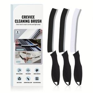 Long-handled <b>Gap</b> Cleaning Brush, Aluminum Alloy Knife Handle, Kitchen and Bathroom Dead Corner Cleaning Brush - Product Image 4