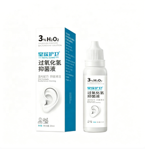 Gotas para los Oídos - Solución Antibacteriana para los Oídos - Bicarbonato de Sodio, Peróxido de Hidrógeno, Ácido Bórico, Alcanfor, Ácido Salicílico - 5 Ingredientes - Product Image 2